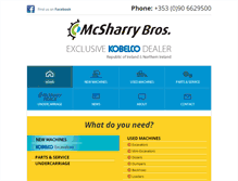 Tablet Screenshot of mcsharrybros.com